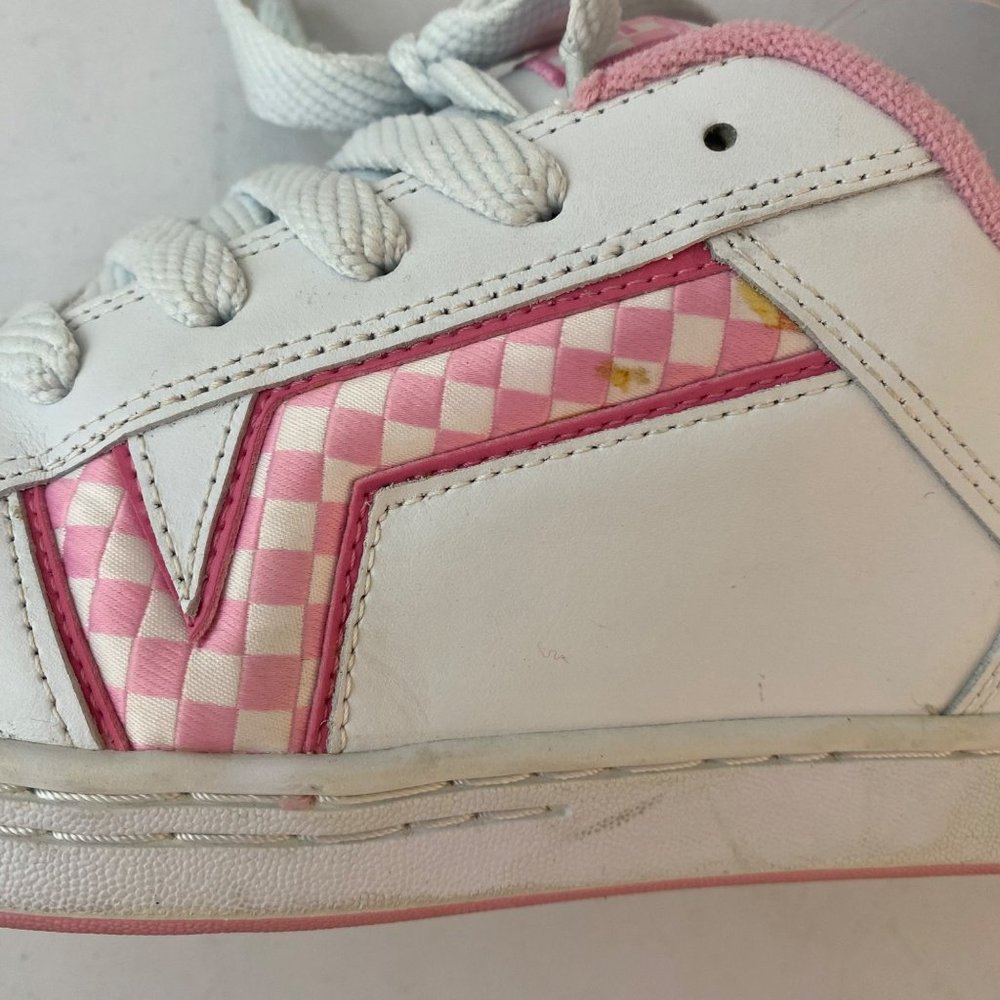 Vans Upland Y2K 90s 2000s Vintage Shoes Sneakers Baby Pink - Picture 6 of 9